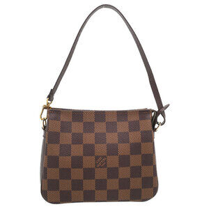 Louis Vuitton Damier Ebene Brown Truth Makeup Accessory Clutch Bag